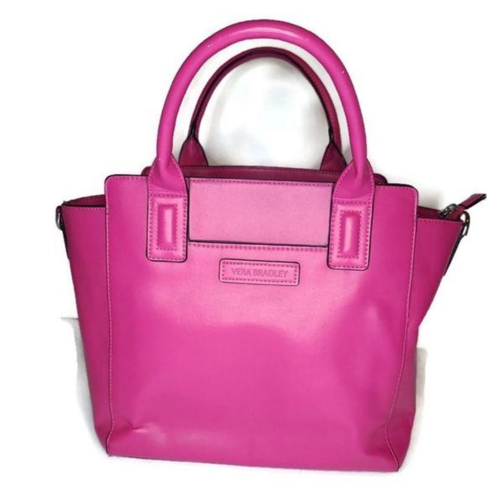 Vera Bradley Pink Northwood Vegan Leather Tote